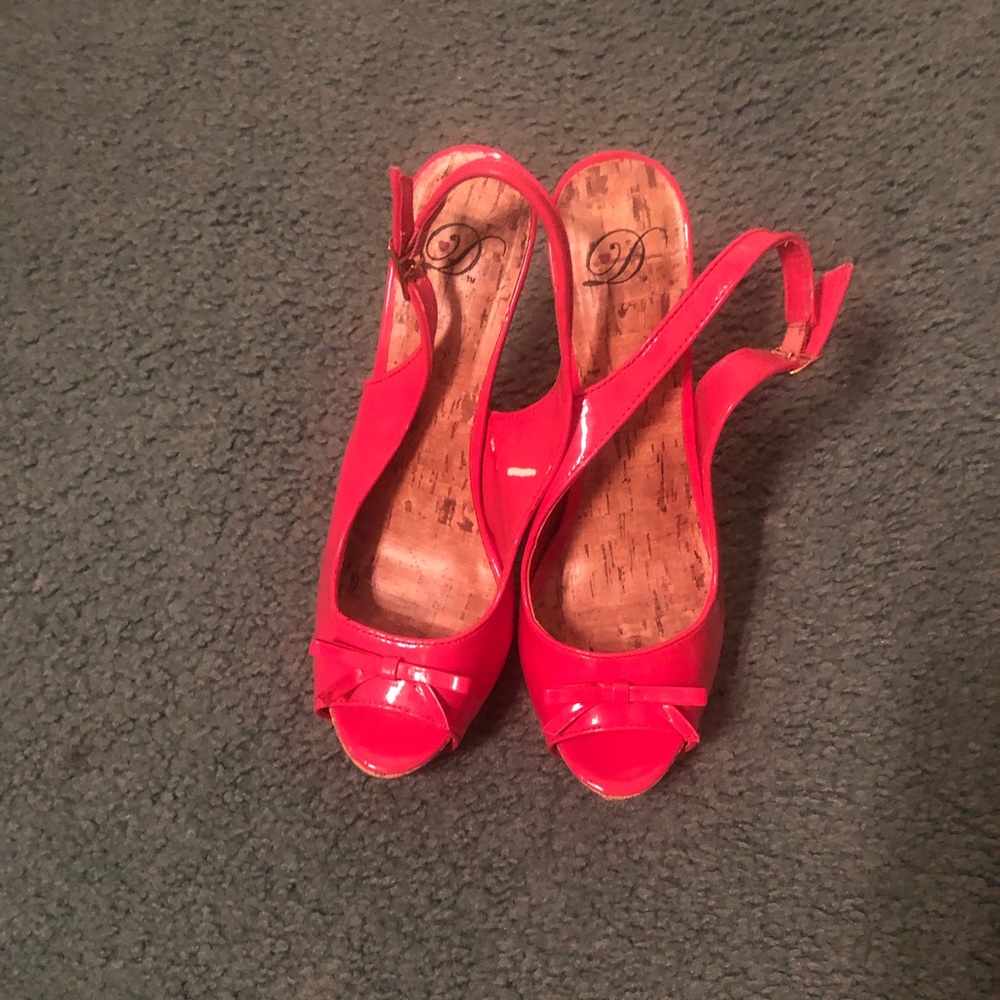 Pink heels